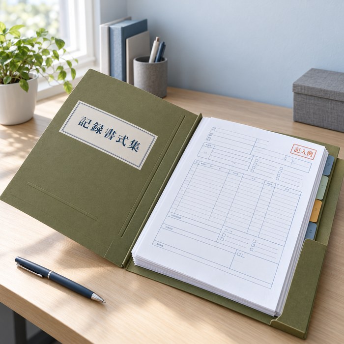 運営指導に備える記録書式集